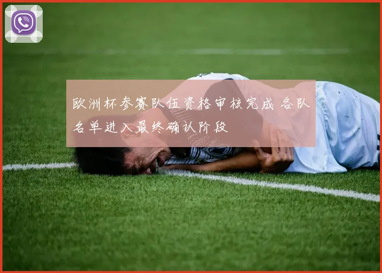 欧洲杯参赛队伍资格审核完成 各队名单进入最终确认阶段